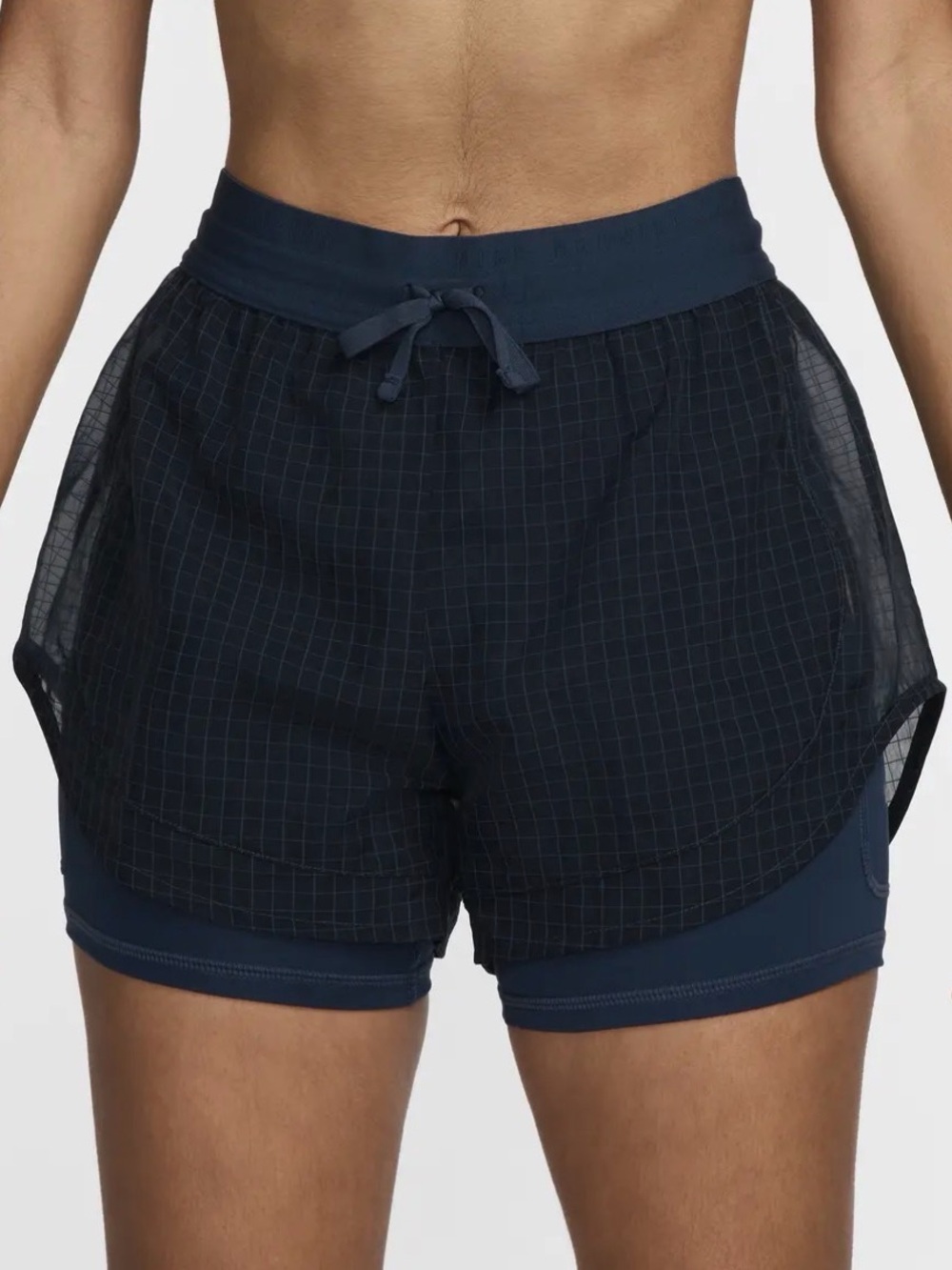 NIKE NWT Running Division Dri-Fit Mid-Rise 3" 2-In-1 Running Shorts